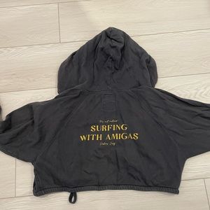 Pukas Grey Surfing with Amigos Hoodie